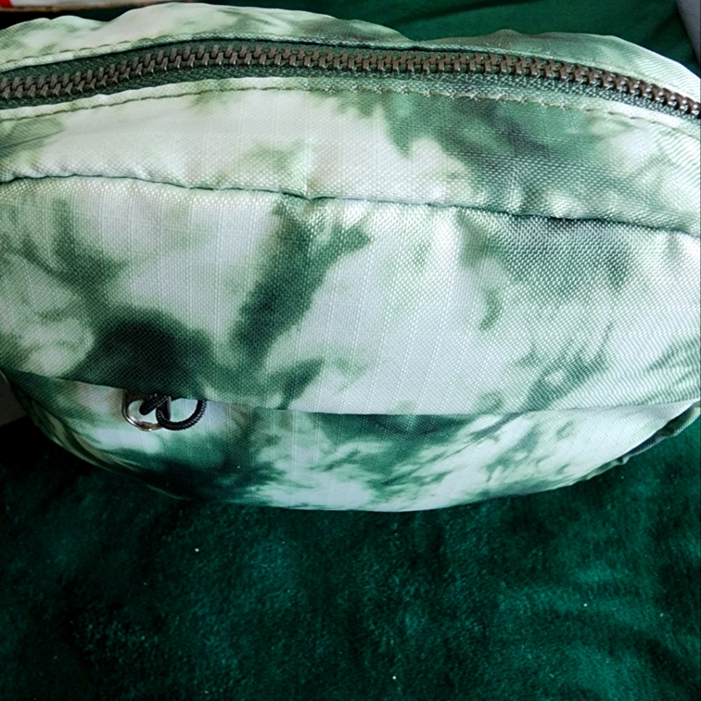 New Green Tie Dye Waist Bag